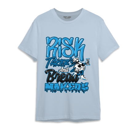 Powder Blue 9s T Shirt Match Making Our Bread - NastyJamz