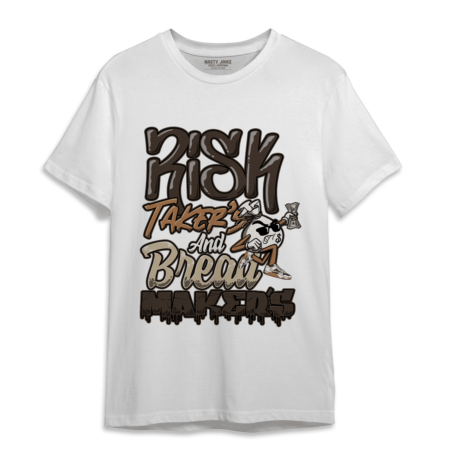 Jumpman Jack T Shirt Match Making Our Bread - NastyJamz