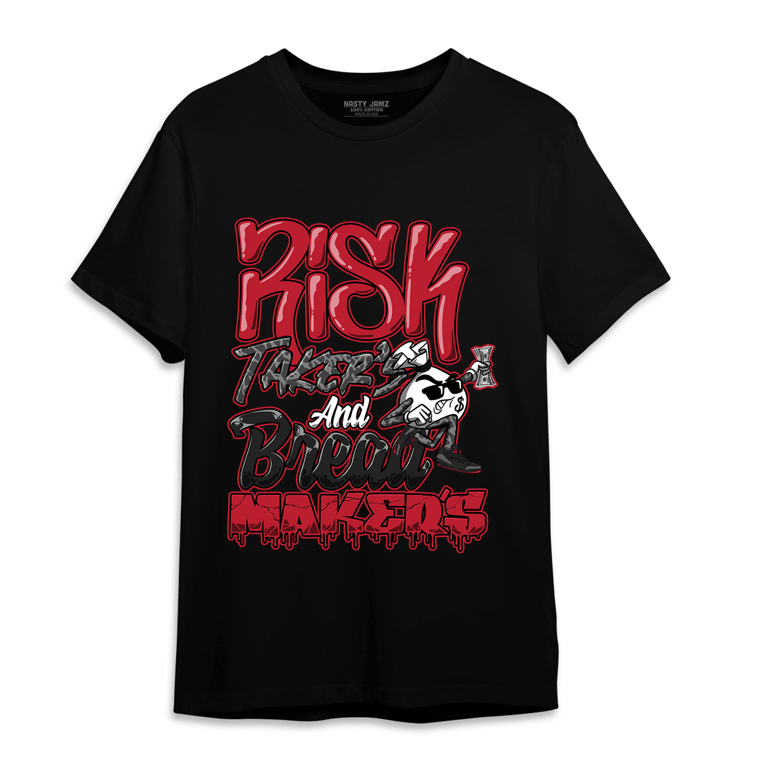 Spizike Low Bred T Shirt Match Making Our Bread - NastyJamz