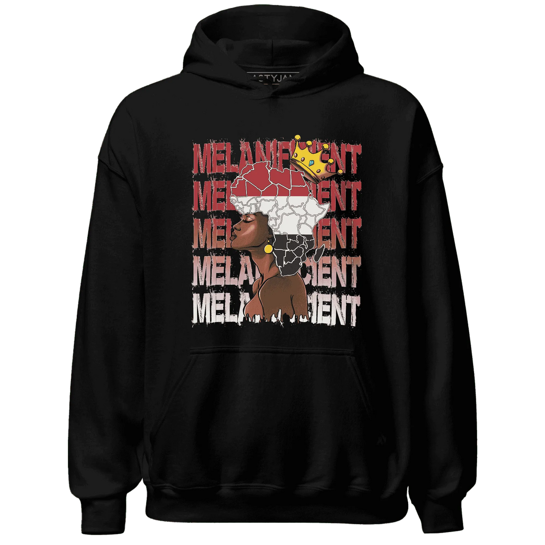 Black-Toe-Reimagined-Red-White-1s-NastyJamz-Hoodie-Match-Melanificient