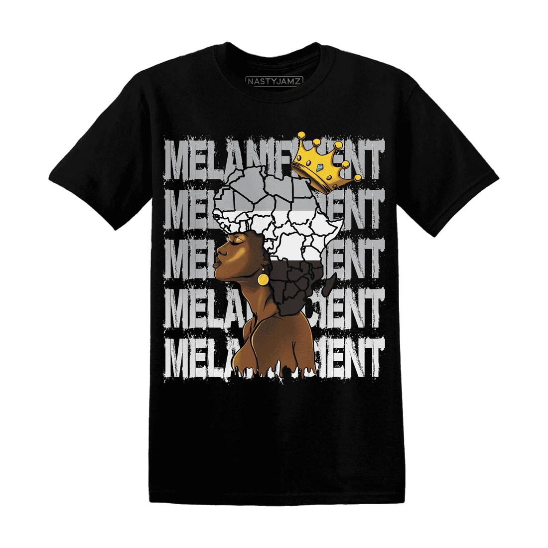 Wolf-Grey-1s-T-Shirt-Match-Melanificient