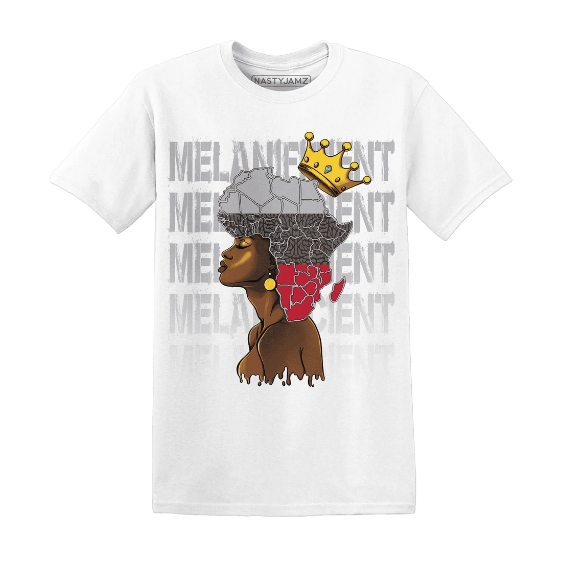 Cement-Grey-3s-T-Shirt-Match-Melanificient