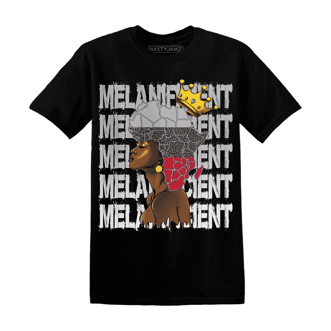 Cement-Grey-3s-T-Shirt-Match-Melanificient