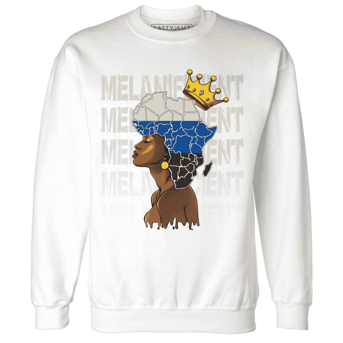 Quaiii 54 3s Sweatshirt Match Melanificient - NastyJamz