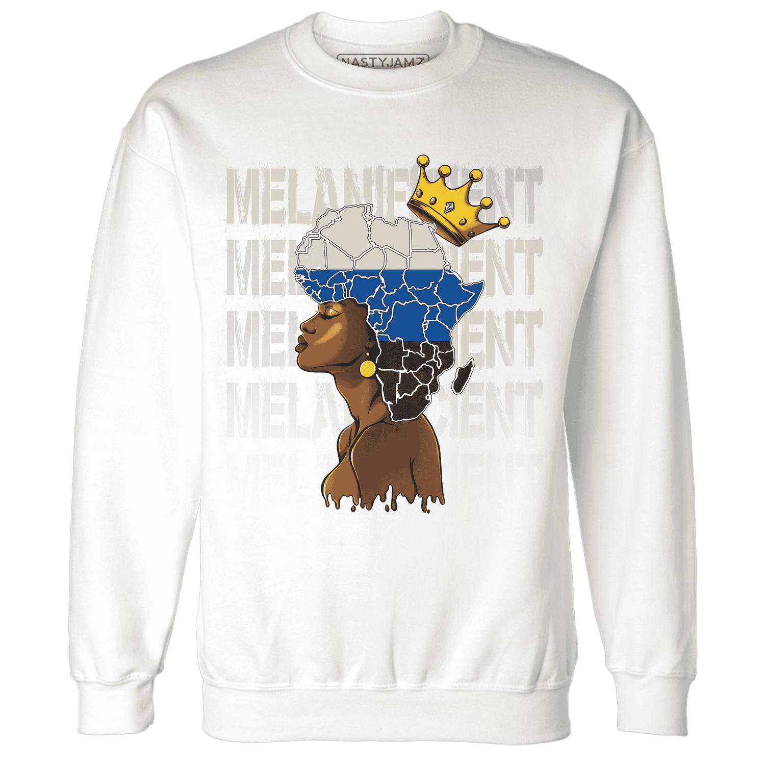 Quaiii 54 3s Sweatshirt Match Melanificient - NastyJamz