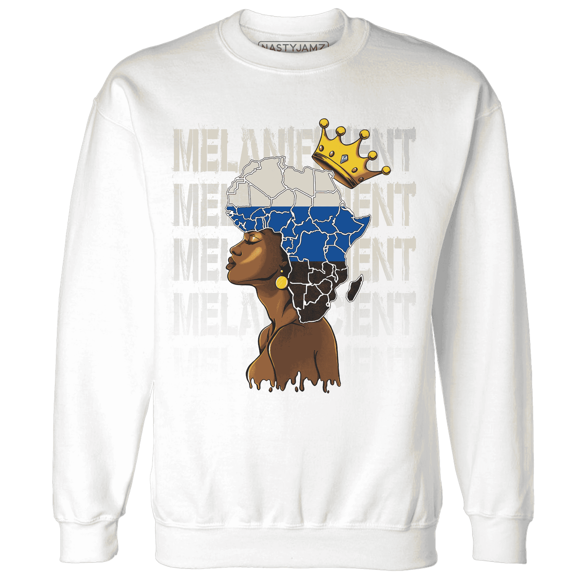 Quaiii 54 3s Sweatshirt Match Melanificient - NastyJamz