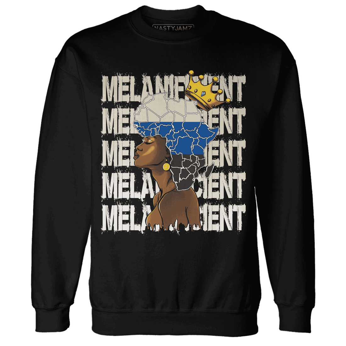 Quaiii 54 3s Sweatshirt Match Melanificient - NastyJamz