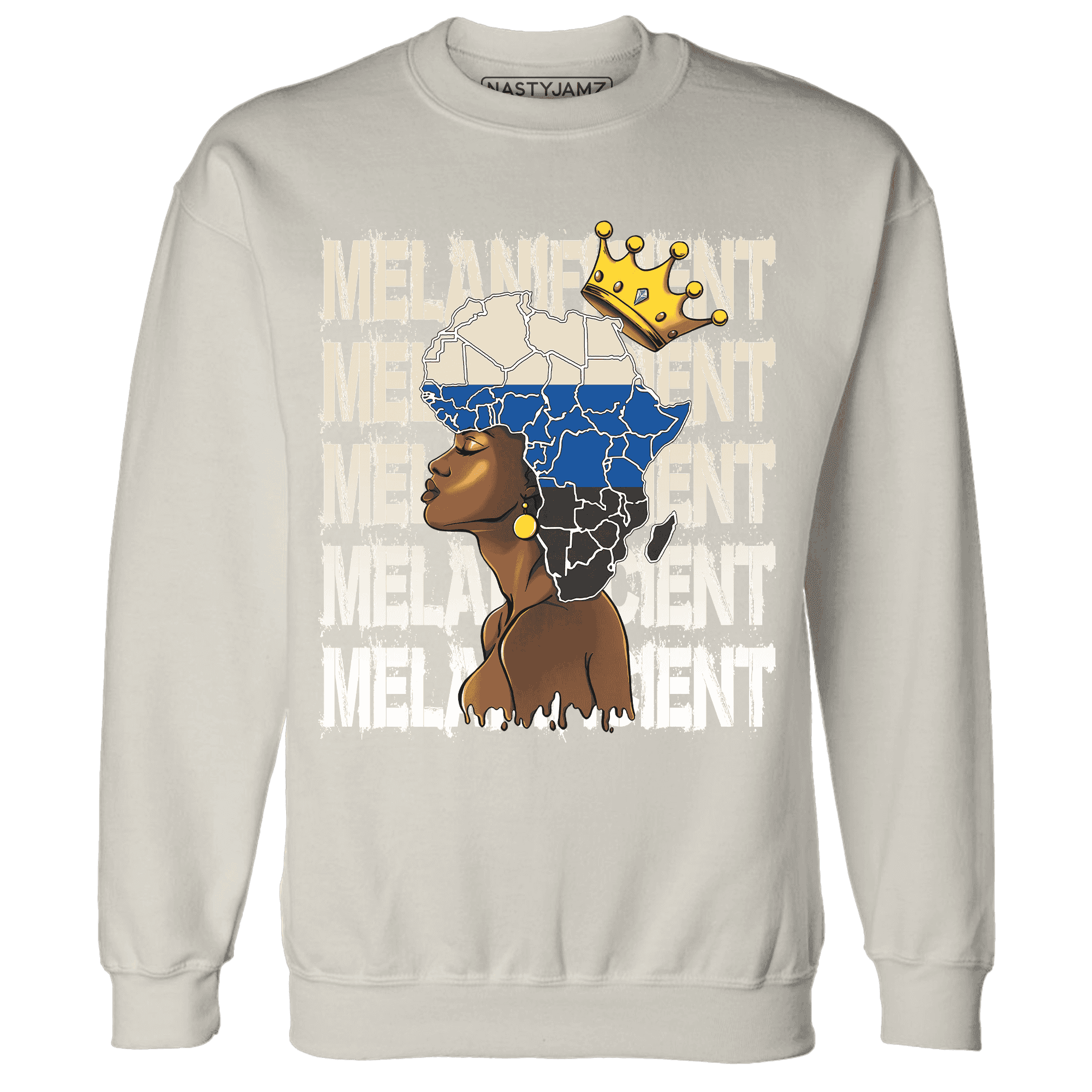 Quaiii 54 3s Sweatshirt Match Melanificient - NastyJamz