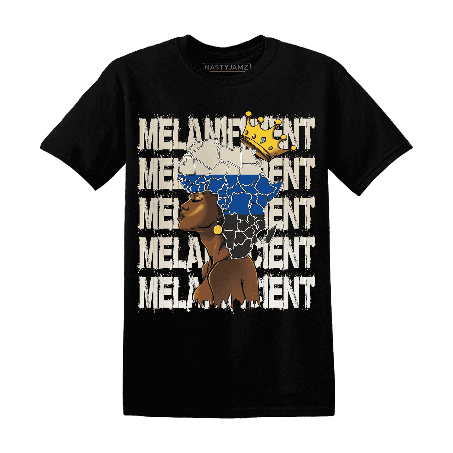 Quaiii 54 3s T Shirt Match Melanificient - NastyJamz