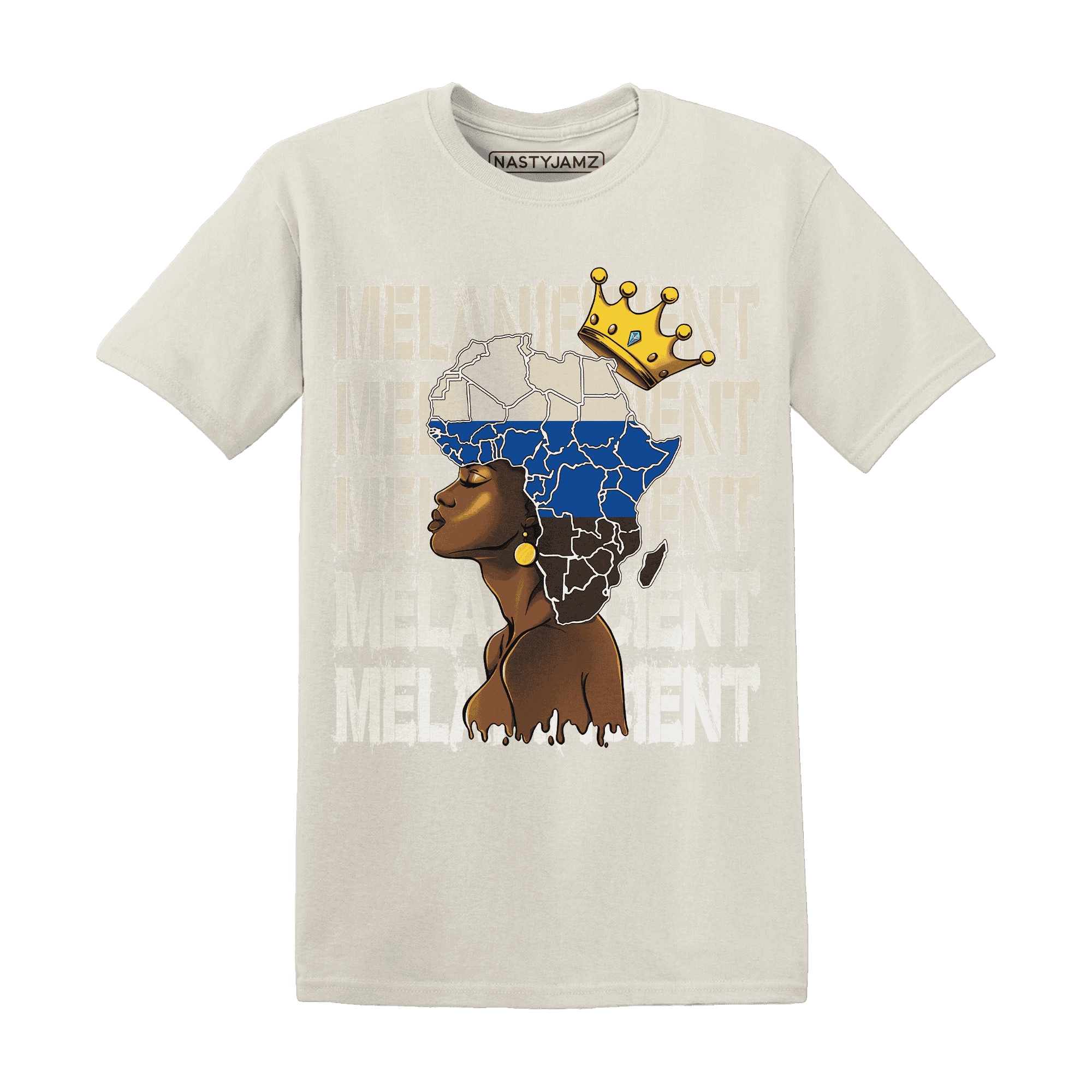 Quaiii 54 3s T Shirt Match Melanificient - NastyJamz