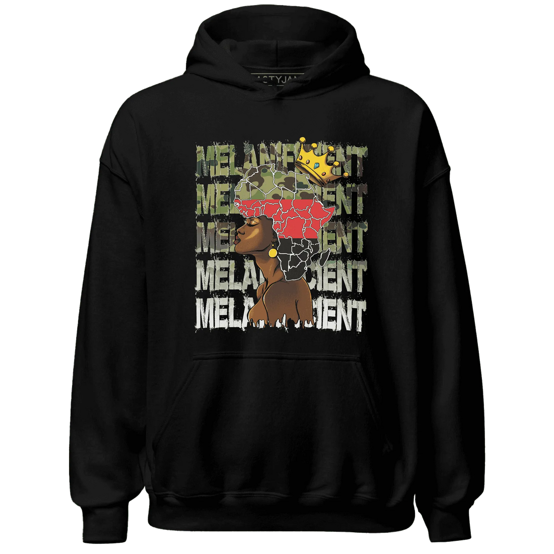AM-90-Dark-Sage-Solar-Red-NastyJamz-Hoodie-Match-Melanificient