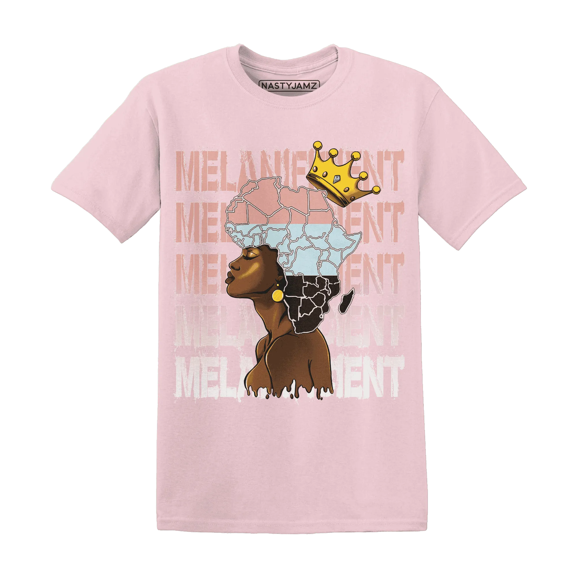 Dunk-Low-Glacier-Blue-Arctic-Orange-NastyJamz-T-Shirt-Match-Melanificient