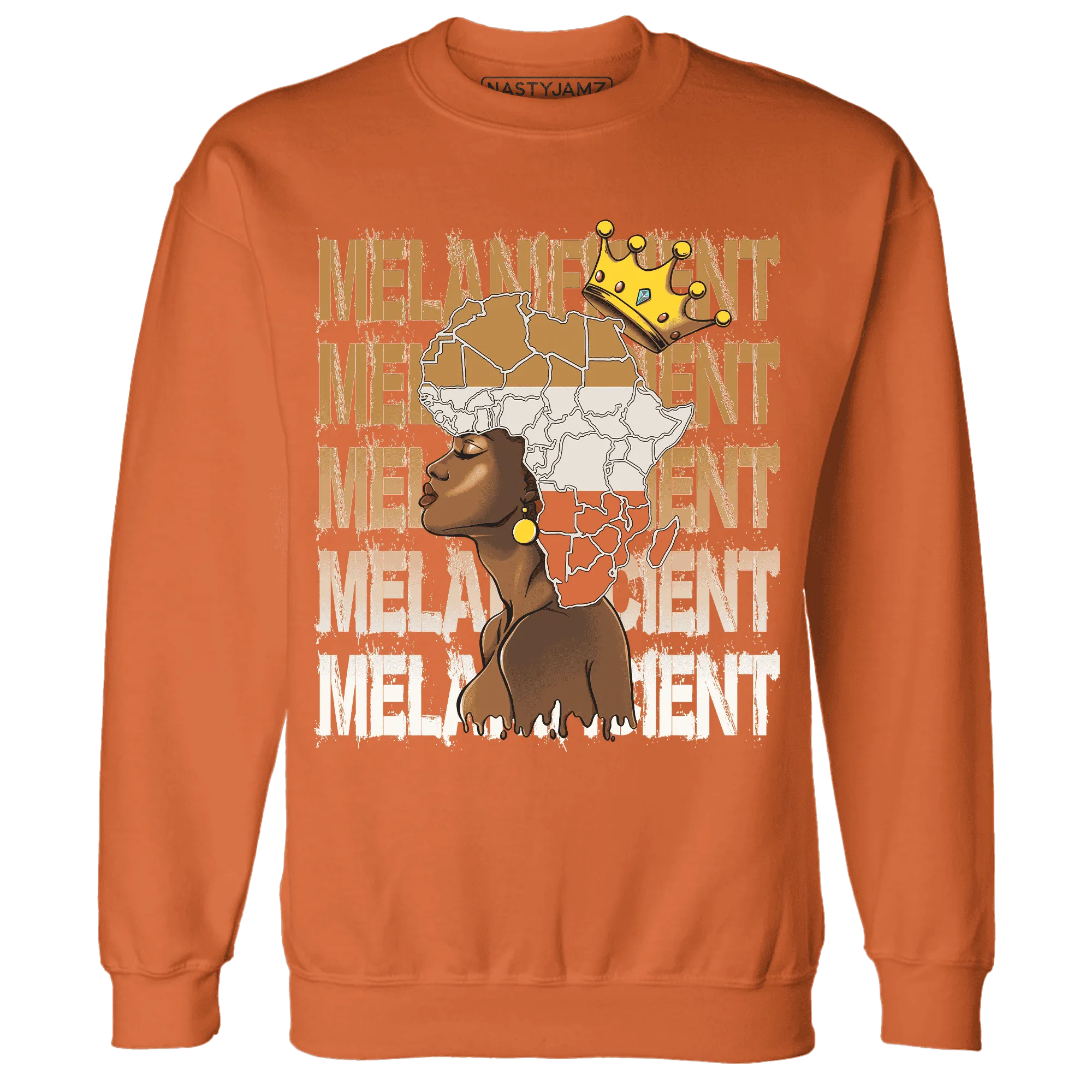 Dunk-Low-Retro-Wheat-Orange-NastyJamz-Sweatshirt-Match-Melanificient