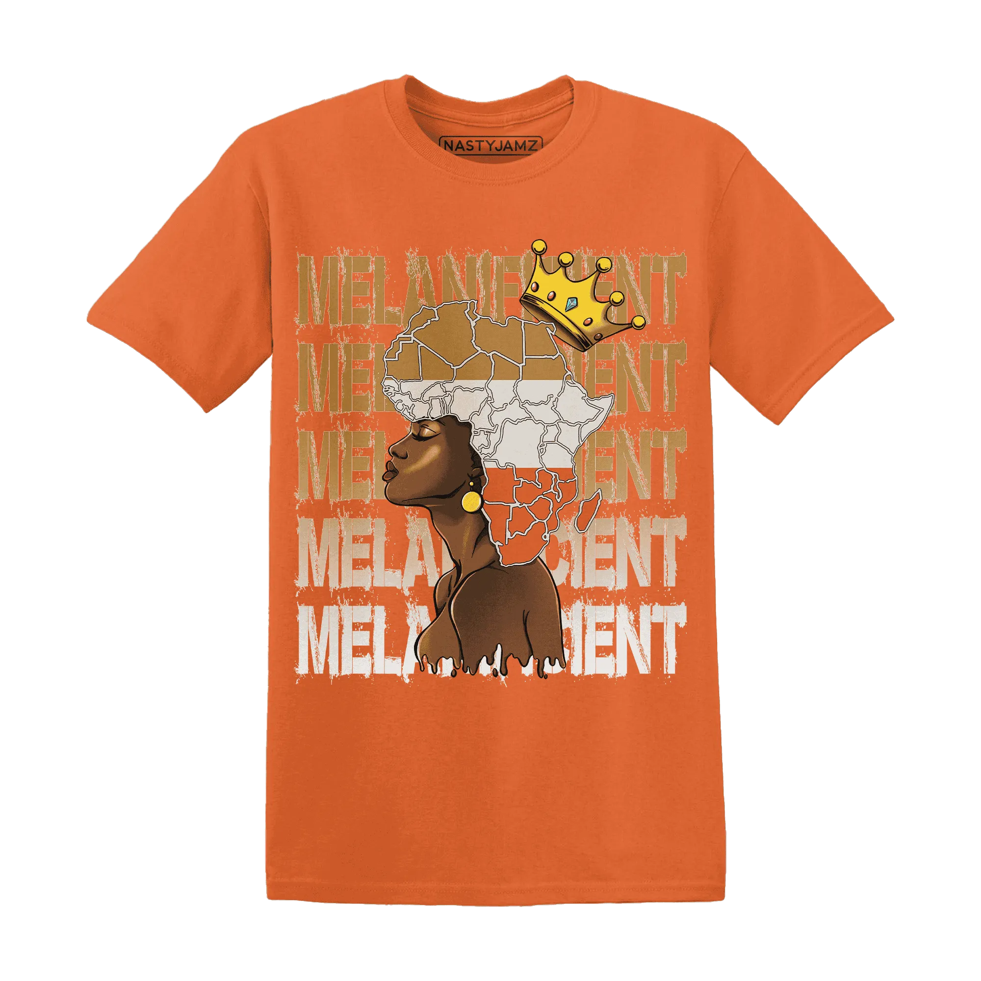 Dunk-Low-Retro-Wheat-Orange-NastyJamz-T-Shirt-Match-Melanificient