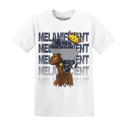 VaporMax-Plus-Midnight-Navy-White-Metallic-Silver-NastyJamz-T-Shirt-Match-Melanificient