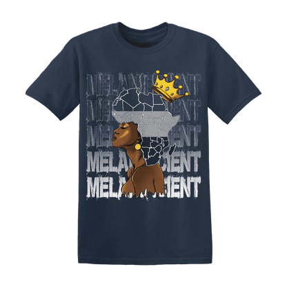 VaporMax-Plus-Midnight-Navy-White-Metallic-Silver-NastyJamz-T-Shirt-Match-Melanificient