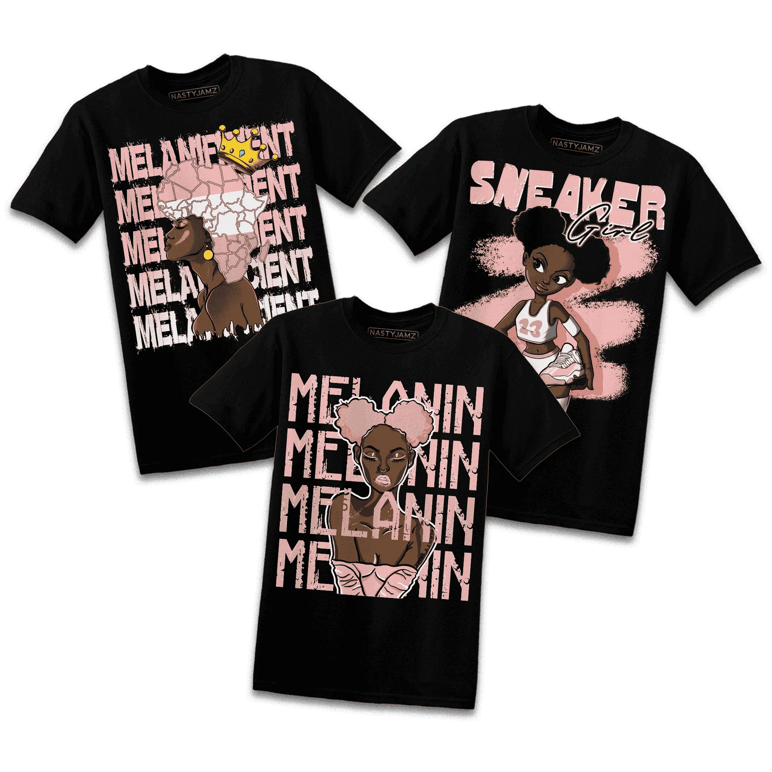 melanin-girls-shirts-to-match-low-legend-pink-11s