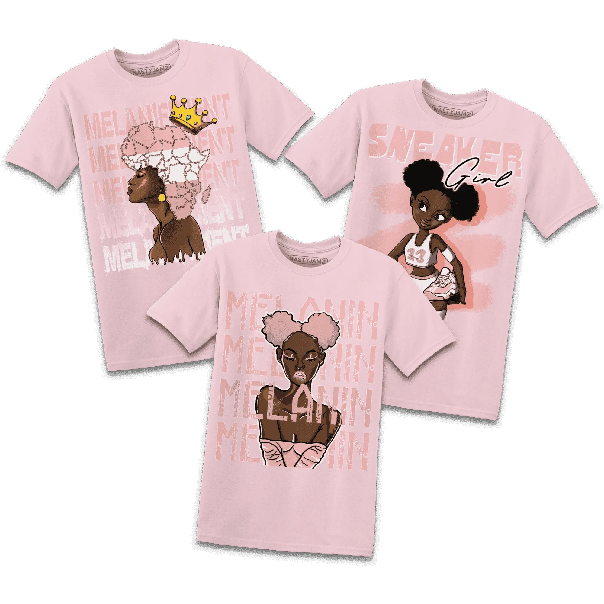 melanin-girls-shirts-to-match-low-legend-pink-11s