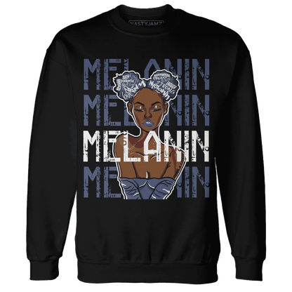 Low-Diffused-Blue-11s-Sweatshirt-Match-Melanin-Girl