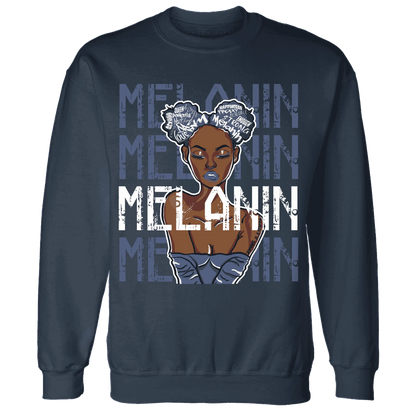 Low-Diffused-Blue-11s-Sweatshirt-Match-Melanin-Girl