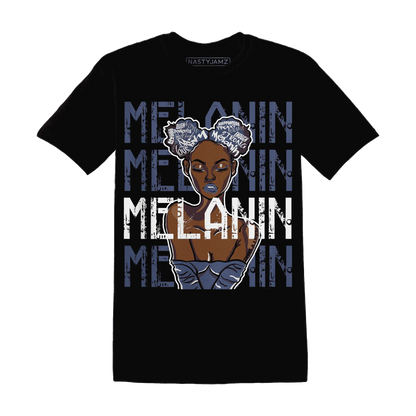 Low-Diffused-Blue-11s-T-Shirt-Match-Melanin-Girl