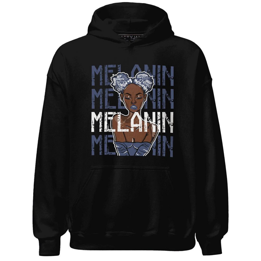 Low-Diffused-Blue-11s-Hoodie-Match-Melanin-Girl