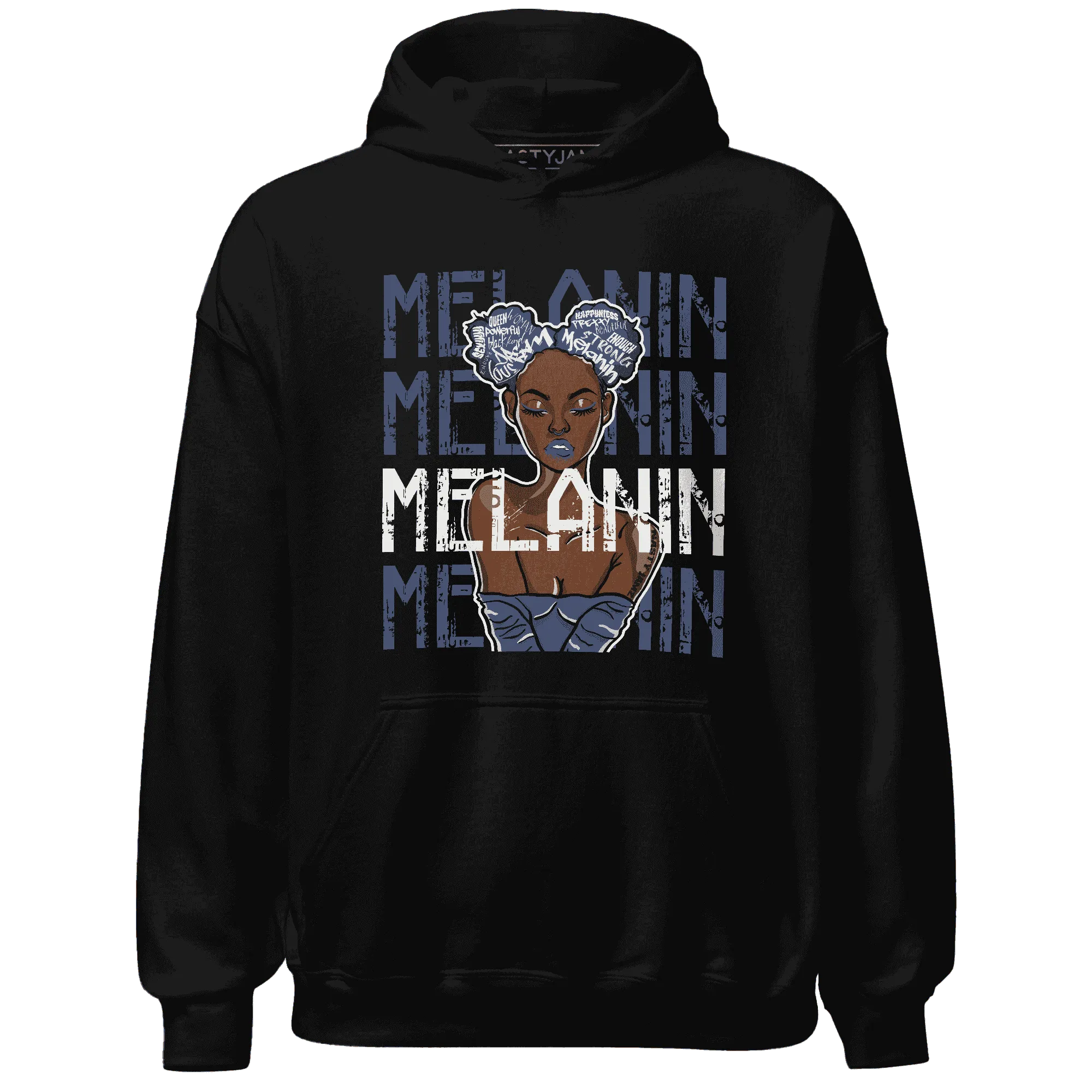 Low-Diffused-Blue-11s-Hoodie-Match-Melanin-Girl