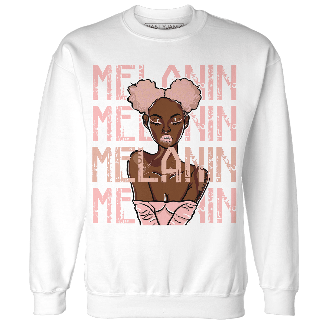 Low Legend Pink 11s Sweatshirt Match Melanin Girl - NastyJamz