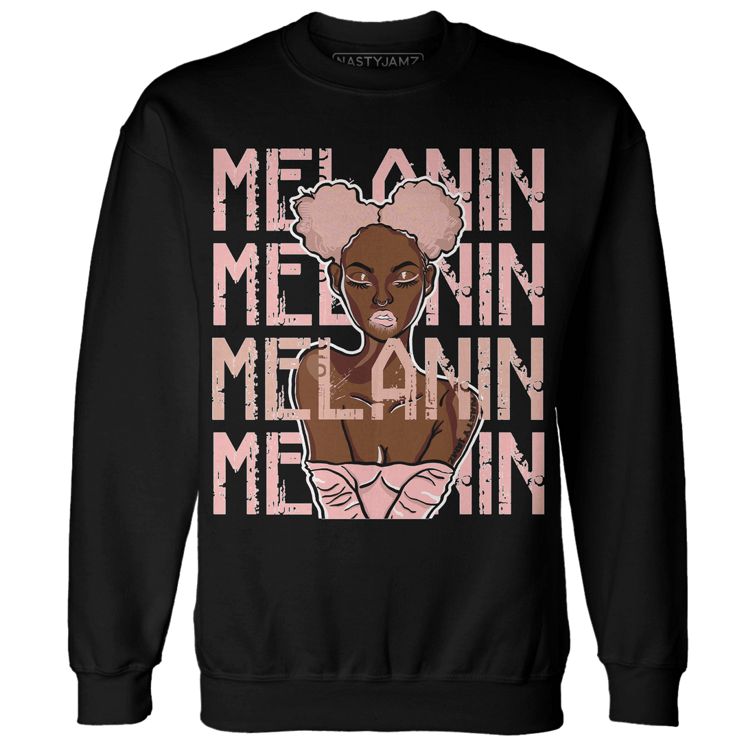 Low Legend Pink 11s Sweatshirt Match Melanin Girl - NastyJamz