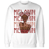 Dune Red 13s Sweatshirt Match Melanin Girl - NastyJamz