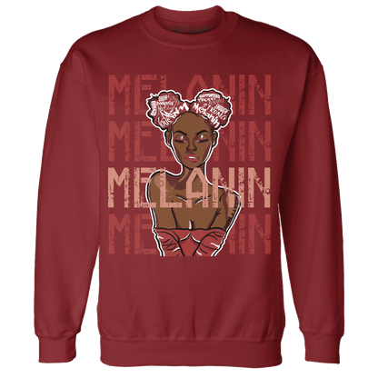 Dune Red 13s Sweatshirt Match Melanin Girl - NastyJamz