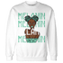 High OG Green Glow 1s Sweatshirt Match Melanin Girl - NastyJamz