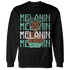 High OG Green Glow 1s Sweatshirt Match Melanin Girl - NastyJamz