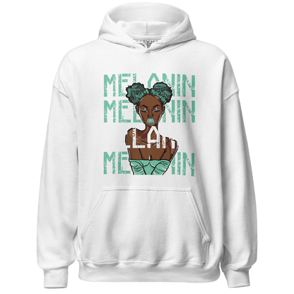 High OG Green Glow 1s Hoodie Match Melanin Girl - NastyJamz