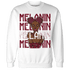 High White Team Red 1s Sweatshirt Match Melanin Girl - NastyJamz