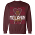 High White Team Red 1s Sweatshirt Match Melanin Girl - NastyJamz
