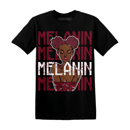 High White Team Red 1s T Shirt Match Melanin Girl - NastyJamz