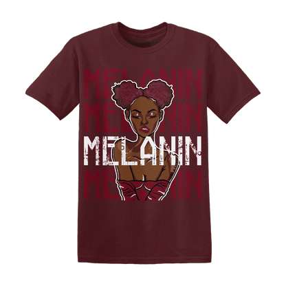 High White Team Red 1s T Shirt Match Melanin Girl - NastyJamz