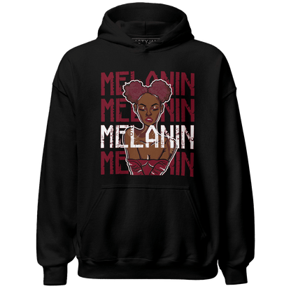 High White Team Red 1s Hoodie Match Melanin Girl - NastyJamz