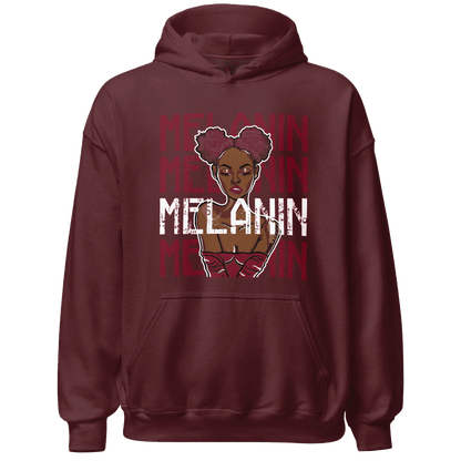 High White Team Red 1s Hoodie Match Melanin Girl - NastyJamz