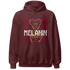 High White Team Red 1s Hoodie Match Melanin Girl - NastyJamz
