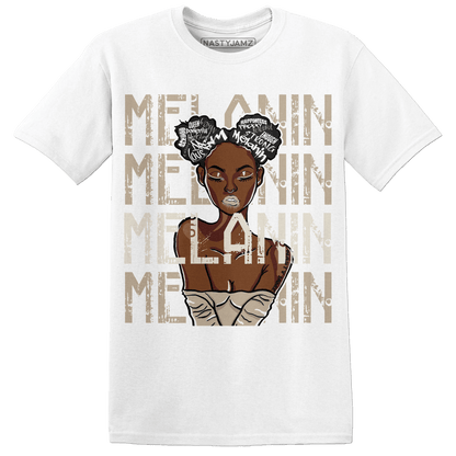 Latte 1s T Shirt Match Melanin Girl - NastyJamz