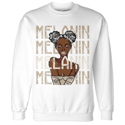 Latte 1s Sweatshirt Match Melanin Girl - NastyJamz