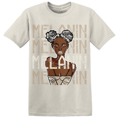 Latte 1s T Shirt Match Melanin Girl - NastyJamz