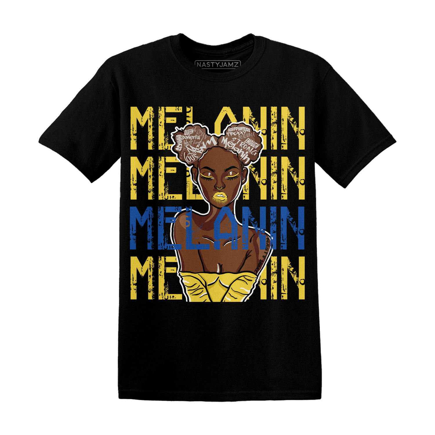 Low OG Canary TVSC 1s T Shirt Match Melanin Girl - NastyJamz