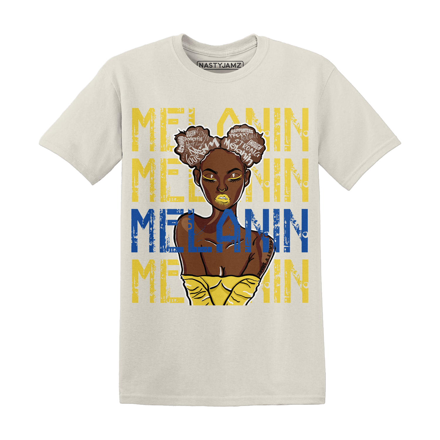 Low OG Canary TVSC 1s T Shirt Match Melanin Girl - NastyJamz