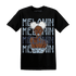 Mid Diffused Blue Grey 1s T Shirt Match Melanin Girl - NastyJamz