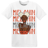 Georgia Peach 3s T Shirt Match Melanin Girl - NastyJamz