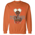 Georgia Peach 3s Sweatshirt Match Melanin Girl - NastyJamz