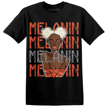 Georgia Peach 3s T Shirt Match Melanin Girl - NastyJamz